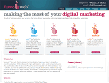 Tablet Screenshot of faveoweb.com